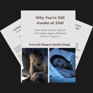 Free- From NO Sleep to Restful Sleep Guide